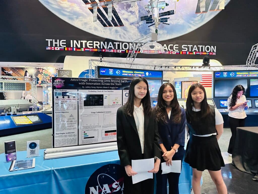 Students Present at NASA HUNCH at Johnson Space Center — November 10, 2025