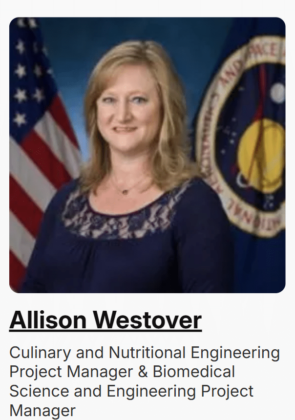 Allison Westover, NASA HUNCH project manager